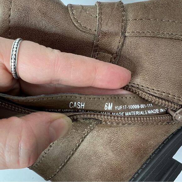 Wear.Ever. Tan Ankle Bootie “CASH” - Picture 5 of 7